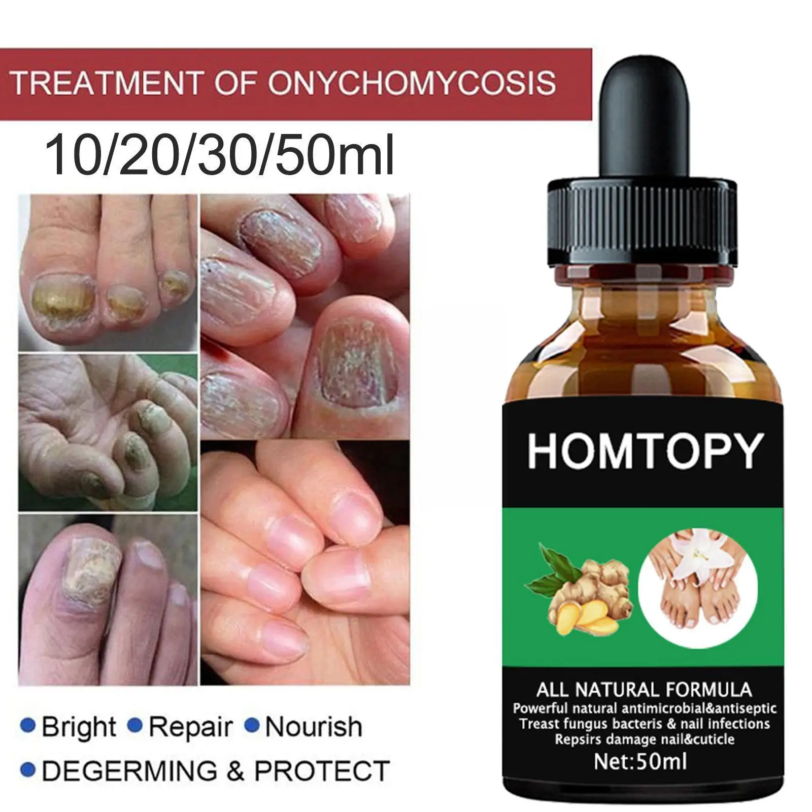 50ml Nail Fungal Treatment Feet Care Essence Nail Foot Toe Nail Removal Oil Paronychia Fungus Anti Onychomycosis Infection K3y7
50ml Nail Fungal Treatment Feet Care Essence Nail Foot Toe Nail Removal Oil Paronychia Fungus Anti Onychomycosis Infection K3y7