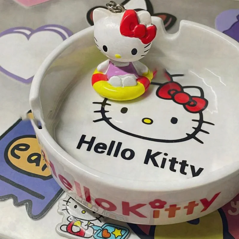 Милая мультяшная керамическая пепельница Sanrio Hello Kitty, декоративное украшение для дома, гостиной, девичьи сердца, милый подарок
Милая мультяшная керамическая пепельница Sanrio Hello Kitty, декоративное украшение для дома, гостиной, девичьи сердца, милый подарок