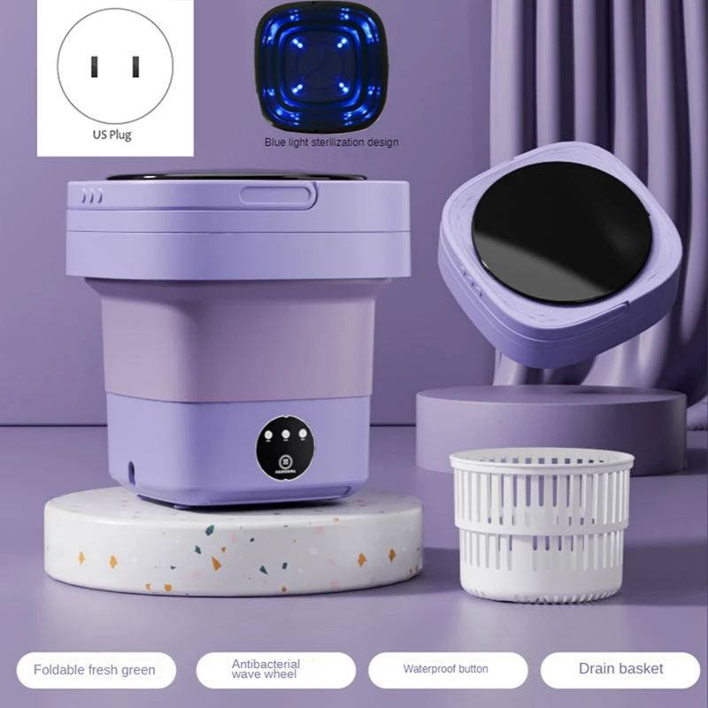 Portable Washing Machine 6.5L High Capacity Washer Half Automatic Wash Foldable Washing Machine Travelling
Portable Washing Machine 6.5L High Capacity Washer Half Automatic Wash Foldable Washing Machine Travelling
