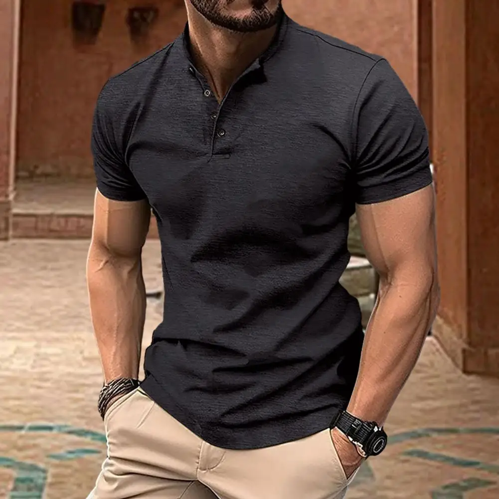 V Neck Polo Shirts for Men Solid Color Short Sleeve Classic Mens 2023 New Summer Polo Shirt Men Clothing
V Neck Polo Shirts for Men Solid Color Short Sleeve Classic Mens 2023 New Summer Polo Shirt Men Clothing