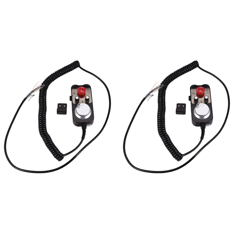 2X Универсальный ЧПУ 4-осевой Mpg кулон ручное колесо 100 импульс 5 В и аварийный остановка ЧПУ маршрутизатор ручное колесо 4-осевого типа 
2X Универсальный ЧПУ 4-осевой Mpg кулон ручное колесо 100 импульс 5 В и аварийный остановка ЧПУ маршрутизатор ручное колесо 4-осевого типа