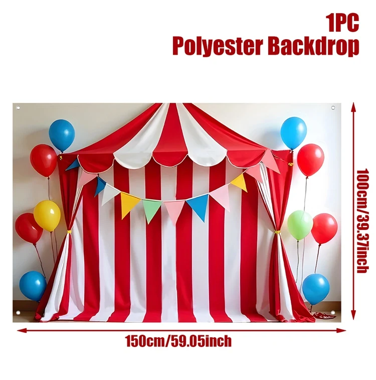 Карнавальный Цирковой Фон, Баннер Для Детского Дня Рождения, Украшение Для Вечеринки, Ночной Цирк, Реквизит Для Фотобудки
Карнавальный Цирковой Фон, Баннер Для Детского Дня Рождения, Украшение Для Вечеринки, Ночной Цирк, Реквизит Для Фотобудки