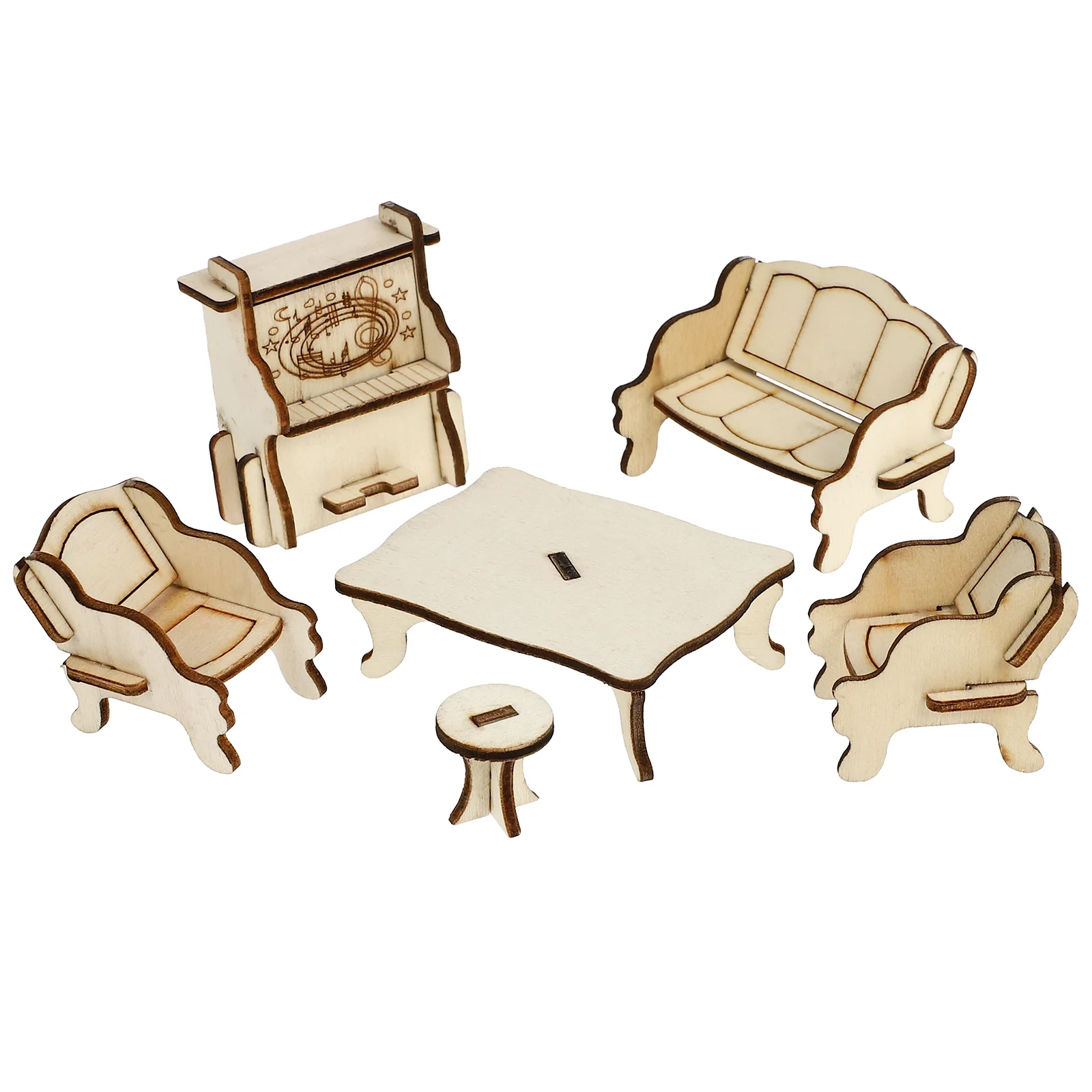 1 Set Mini Piano Mini Desk Wooden Furniture Mini House Furniture Accessories
1 Set Mini Piano Mini Desk Wooden Furniture Mini House Furniture Accessories