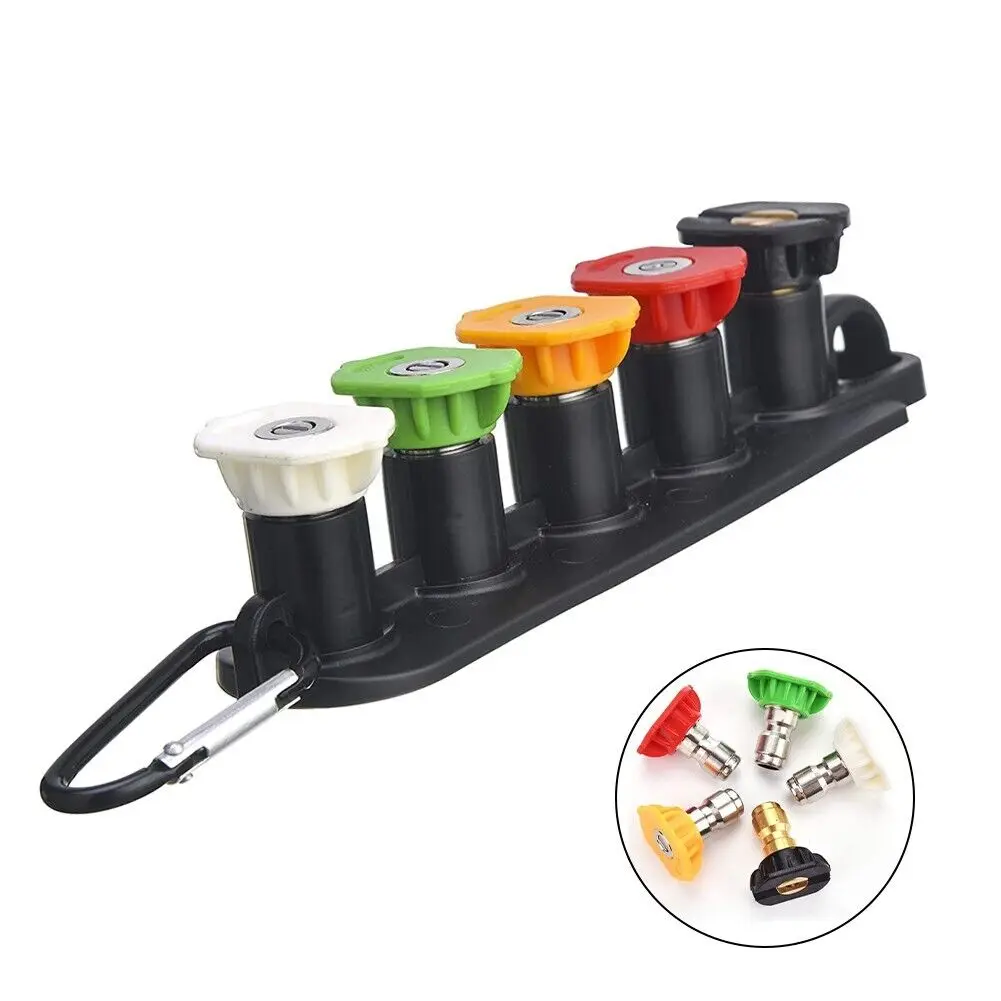 Pressure Washer Spray Nozzle Holder Conveneint Lightweight Washer Spray Washer Lance Wash Extension Daily for Indoor Garden
Pressure Washer Spray Nozzle Holder Conveneint Lightweight Washer Spray Washer Lance Wash Extension Daily for Indoor Garden