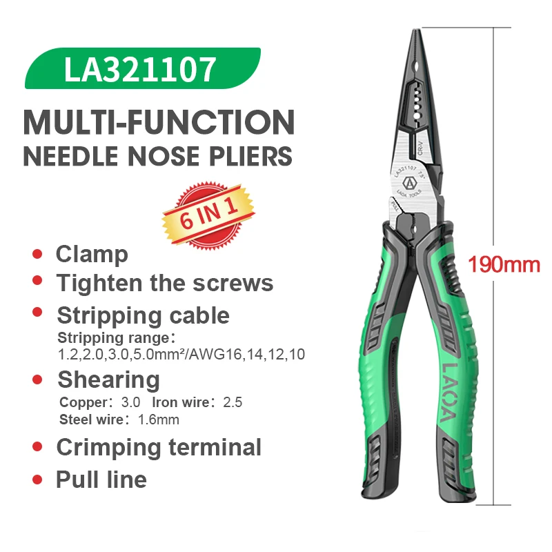Электрические плоскогубцы LAOA Professional CRV
Электрические плоскогубцы LAOA Professional CRV