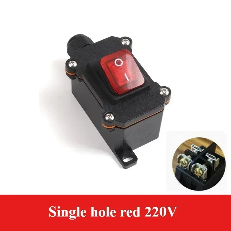 Водонепроницаемый переключатель Водонепроницаемый переключатель корабельного типа 220 В/24 В/16 А/30 Защита от дождя снаружи электрической комнатыAmpere boxДругая передача IP65 
Водонепроницаемый переключатель Водонепроницаемый переключатель корабельного типа 220 В/24 В/16 А/30 Защита от дождя снаружи электрической комнатыAmpere boxДругая передача IP65