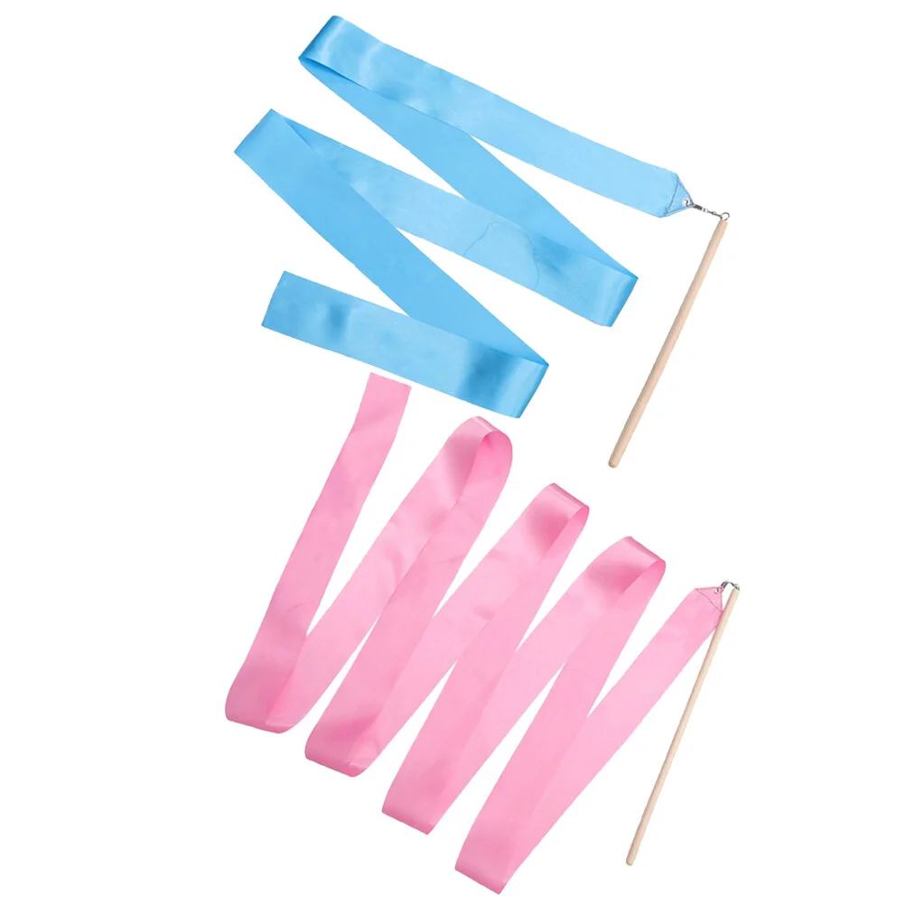 2 Pcs Gymnastics Rope Performing Dancing Ribbons Kids Decor Fitness Dance Adults Silk Bright Color
2 Pcs Gymnastics Rope Performing Dancing Ribbons Kids Decor Fitness Dance Adults Silk Bright Color
