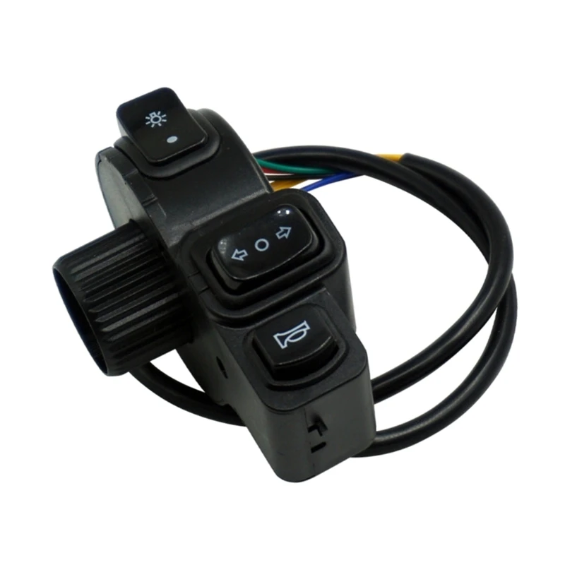 Universal 7/8" Handlebars 22mm Waterproof Handlebar Controller Button Headlight Turn Signal Fog Light
Universal 7/8" Handlebars 22mm Waterproof Handlebar Controller Button Headlight Turn Signal Fog Light