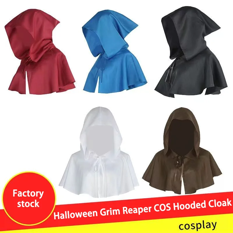 Halloween Cape Men's Medieval Hooded Cape Women's Pagan Witchcraft Costume Hood Renaissance Monk Halloween Cosplay
Halloween Cape Men's Medieval Hooded Cape Women's Pagan Witchcraft Costume Hood Renaissance Monk Halloween Cosplay