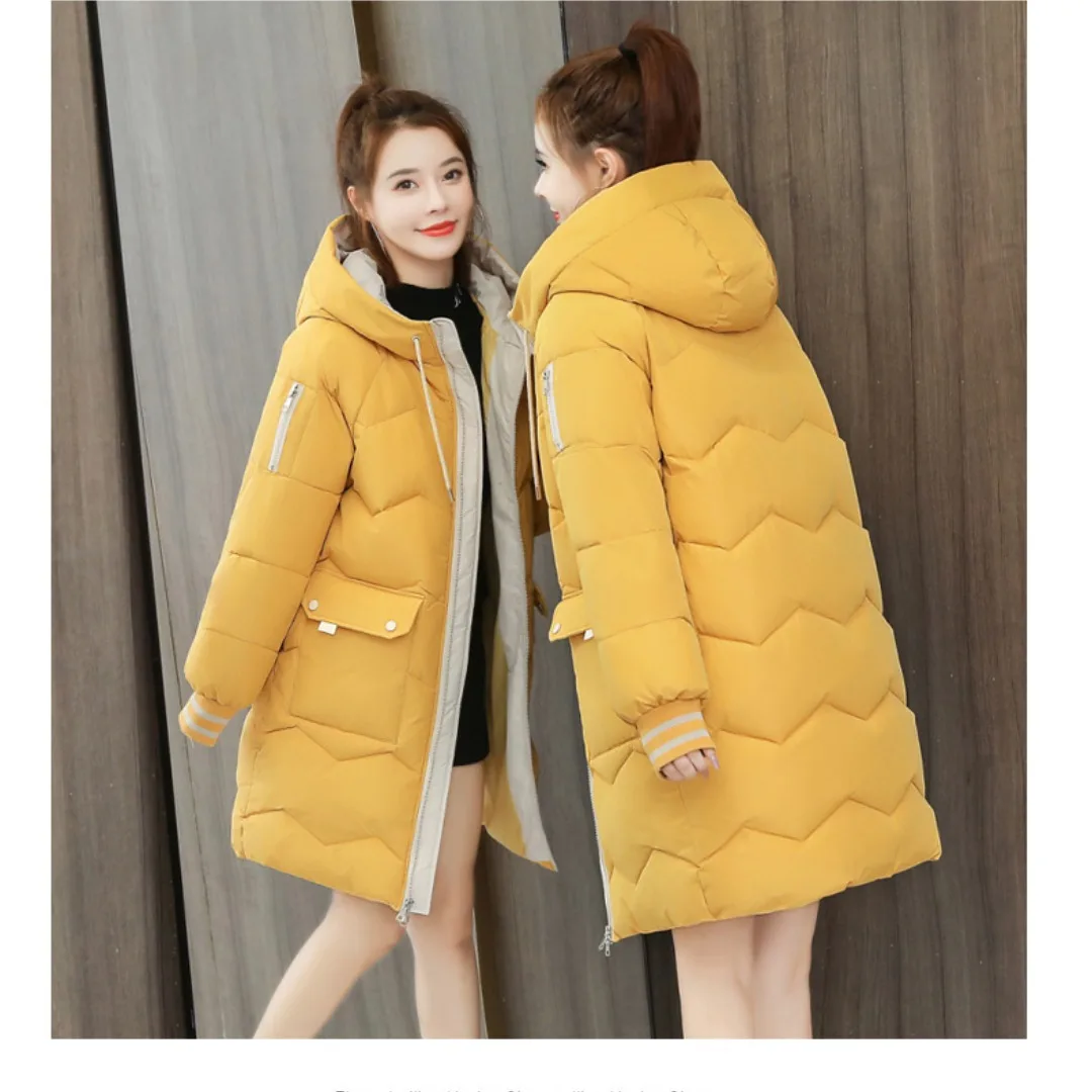 2023 Winter Women Jacket Coats Long Parkas Female Down Cotton Hooded Overcoat Thick Warm Jackets Windproof Casual Student Coat
2023 Winter Women Jacket Coats Long Parkas Female Down Cotton Hooded Overcoat Thick Warm Jackets Windproof Casual Student Coat
