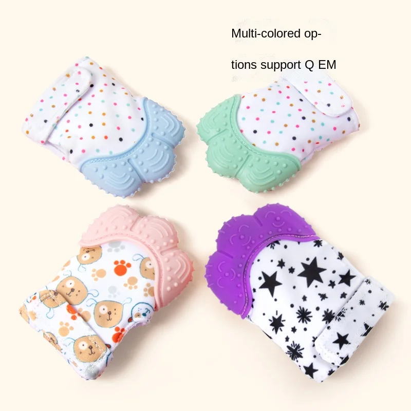 Hot Selling Baby Gloves Teether Children's Silicone Molars Baby Anti-bite Toys 
Hot Selling Baby Gloves Teether Children's Silicone Molars Baby Anti-bite Toys