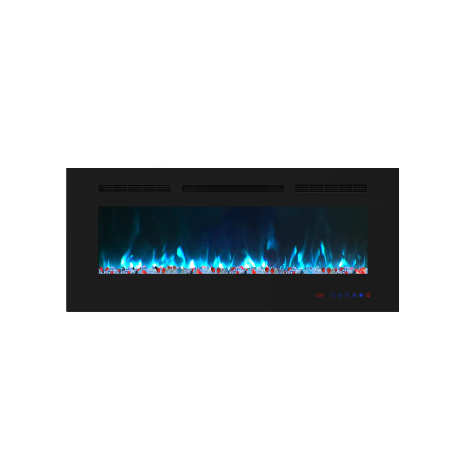 Luxstar 45 inch media electric fireplace heater modern recessed and wall-mounted 13 decorative frame colors
Luxstar 45 inch media electric fireplace heater modern recessed and wall-mounted 13 decorative frame colors