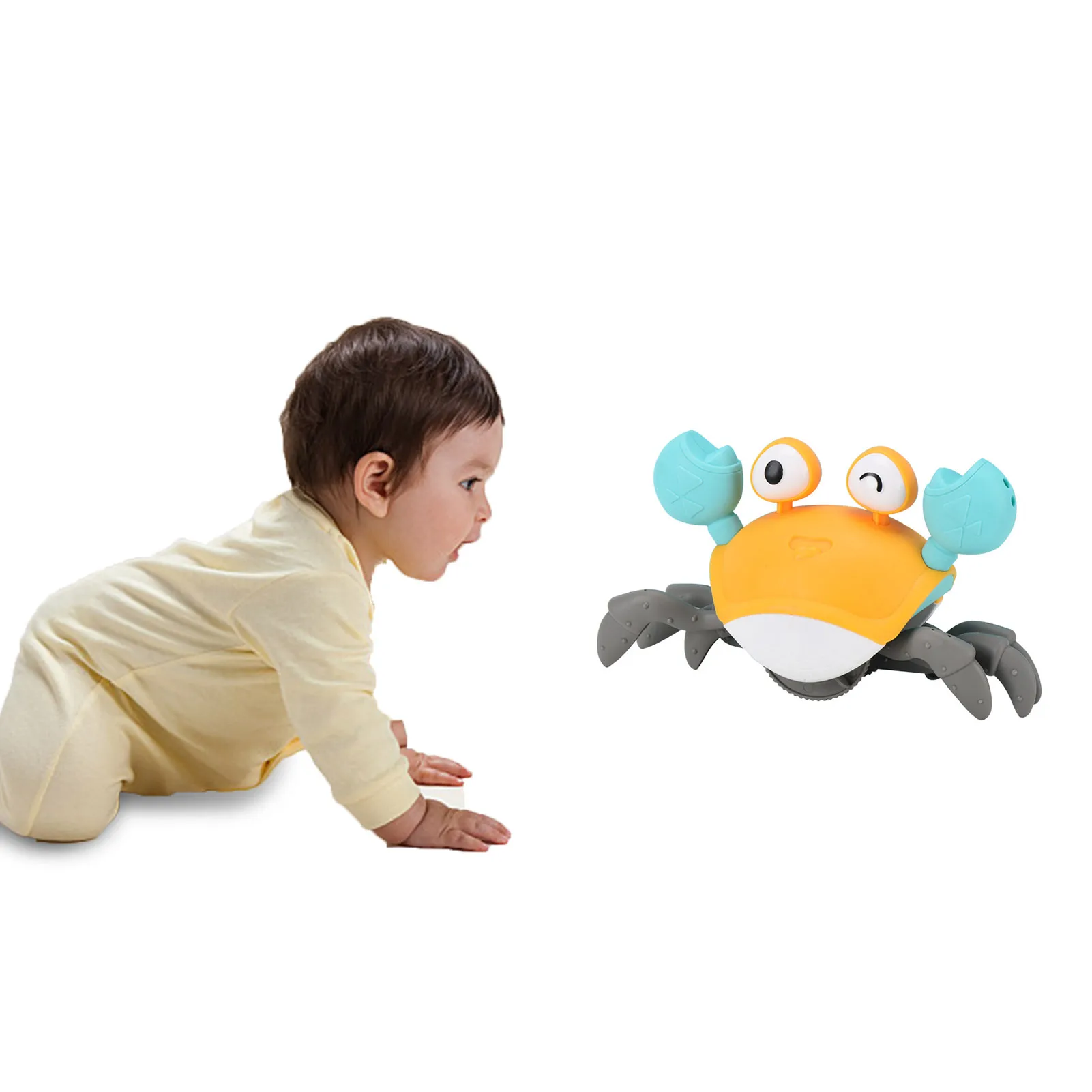 Crawling Crab Toy Crawling Toys For Babies 6-12 Months Electronic Light Up Crawling Toys For Babies 6-12 Months Fun Moving Toy
Crawling Crab Toy Crawling Toys For Babies 6-12 Months Electronic Light Up Crawling Toys For Babies 6-12 Months Fun Moving Toy