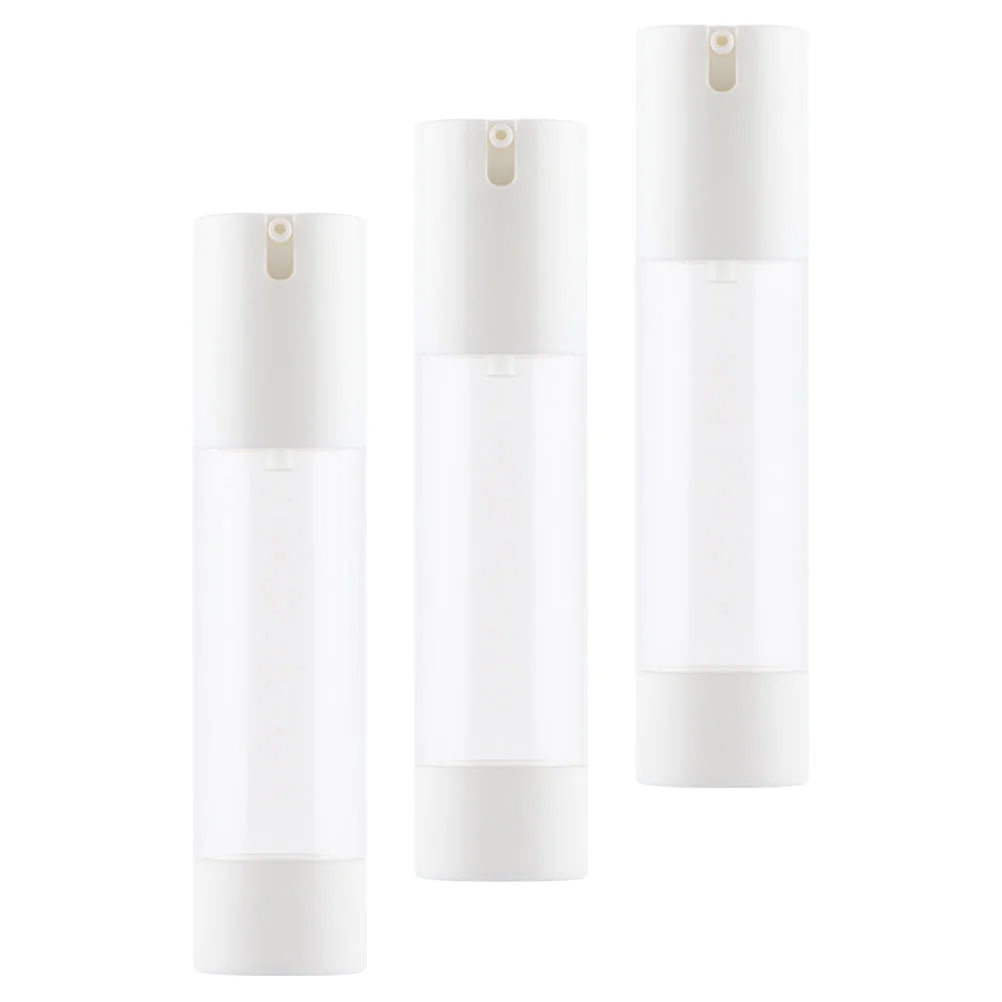 3 Pcs Skincare Product Frosted Vacuum Bottle Travel Bottles Dispenser Reusable Lotion Press Type Empty
3 Pcs Skincare Product Frosted Vacuum Bottle Travel Bottles Dispenser Reusable Lotion Press Type Empty