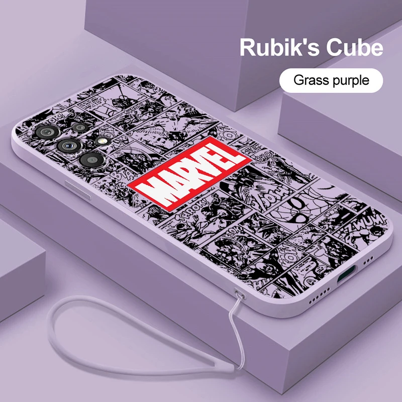 Avengers Marvel Logo Comics Phone Case For Samsung Galaxy A73 A53 A33 A52 A32 A22 A71 A51 A21S A03S A50 5G Liquid Rope Cover
Avengers Marvel Logo Comics Phone Case For Samsung Galaxy A73 A53 A33 A52 A32 A22 A71 A51 A21S A03S A50 5G Liquid Rope Cover
