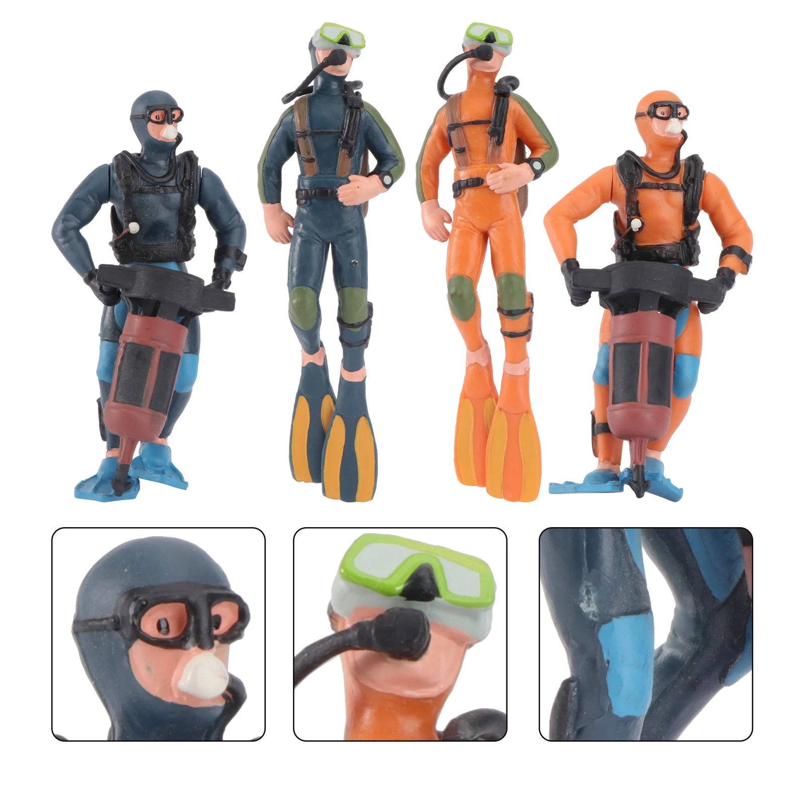 4 Pcs Mini Toy Sand Table Scene Characters Desktop Ornaments Lightweight Model Toys Diver Room Interesting Cognitive
4 Pcs Mini Toy Sand Table Scene Characters Desktop Ornaments Lightweight Model Toys Diver Room Interesting Cognitive