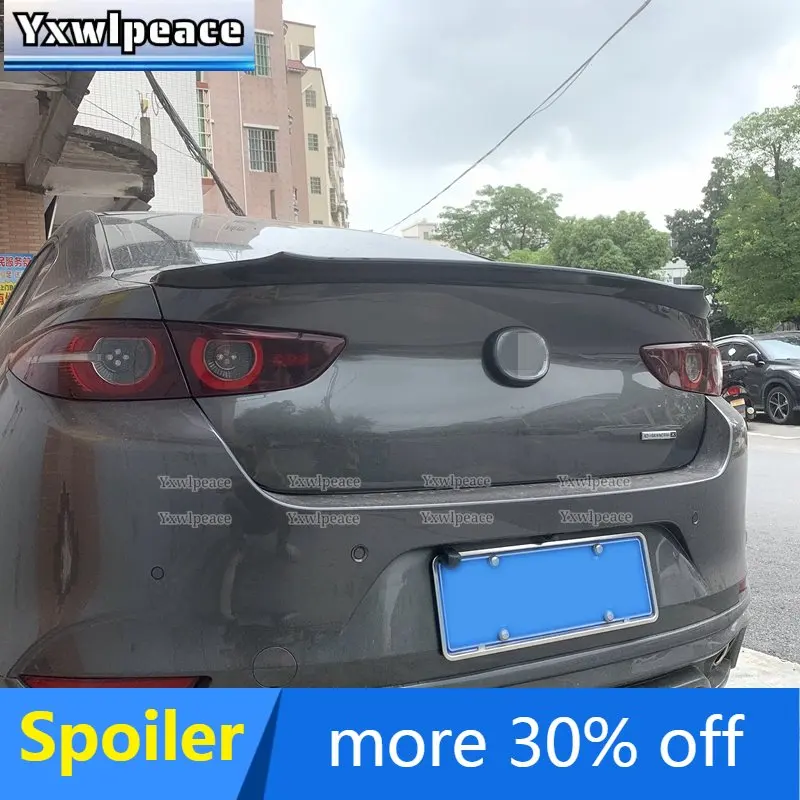 For Mazda 3 Axela 4 Doors Sedan Spoiler 2019-2021 High Quality ABS Plastic Primer Color Rear Trunk Lip Wing Spoiler Car Styling
For Mazda 3 Axela 4 Doors Sedan Spoiler 2019-2021 High Quality ABS Plastic Primer Color Rear Trunk Lip Wing Spoiler Car Styling