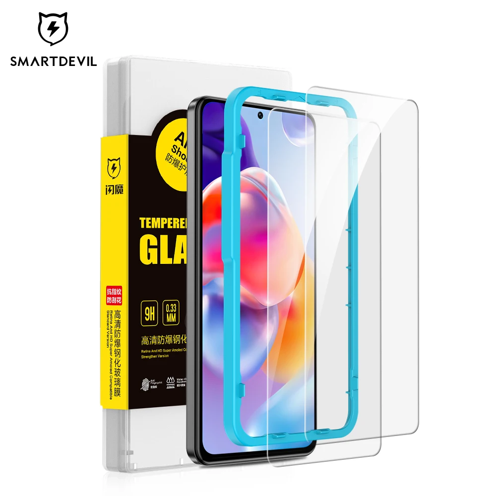 SmartDevil 2Pcs Tempered Glass for Redmi Note 11 11S 6.43 inch Global Ver Screen Protector for Redmi Note 10 5G Note 11 Pro+ HD
SmartDevil 2Pcs Tempered Glass for Redmi Note 11 11S 6.43 inch Global Ver Screen Protector for Redmi Note 10 5G Note 11 Pro+ HD