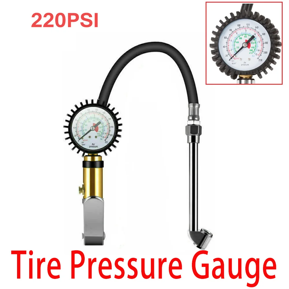 1 Pcs Auto Metal Truck Racing Car Tire Air Pressure Gauge Tire Inflator Gauge Vehicle Tester Measuring Tool
1 Pcs Auto Metal Truck Racing Car Tire Air Pressure Gauge Tire Inflator Gauge Vehicle Tester Measuring Tool