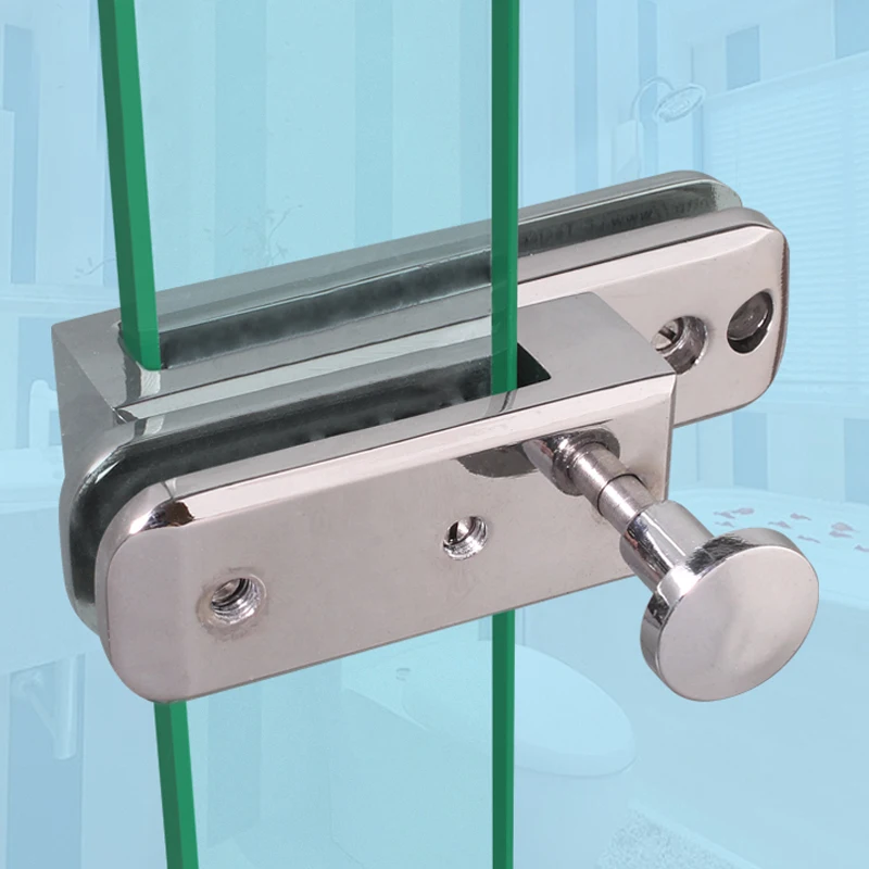 Frameless shower room sliding door Lock/bolt/Doorstop,for glass thick 10mm,or Screen partition door,Glass hardware
Frameless shower room sliding door Lock/bolt/Doorstop,for glass thick 10mm,or Screen partition door,Glass hardware