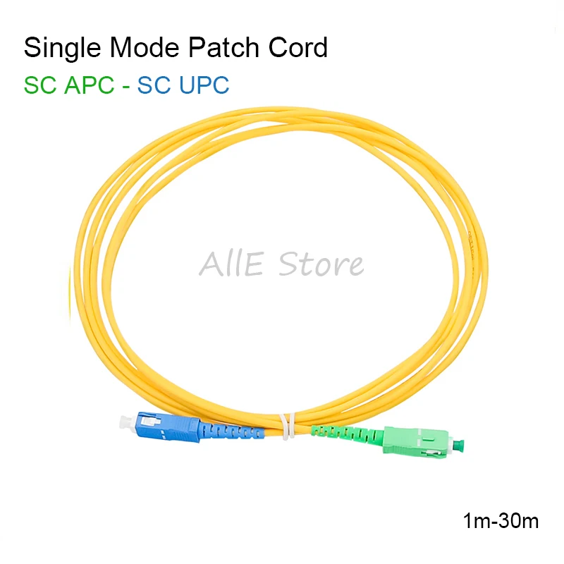 5pcs/Bag SC/ UPC-SC/ APC SM Fiber Optic Jumper Cable 3.0mm FTTH Single Mode Simplex Fiber Optic Patch Cord Cable Free Shipping
5pcs/Bag SC/ UPC-SC/ APC SM Fiber Optic Jumper Cable 3.0mm FTTH Single Mode Simplex Fiber Optic Patch Cord Cable Free Shipping