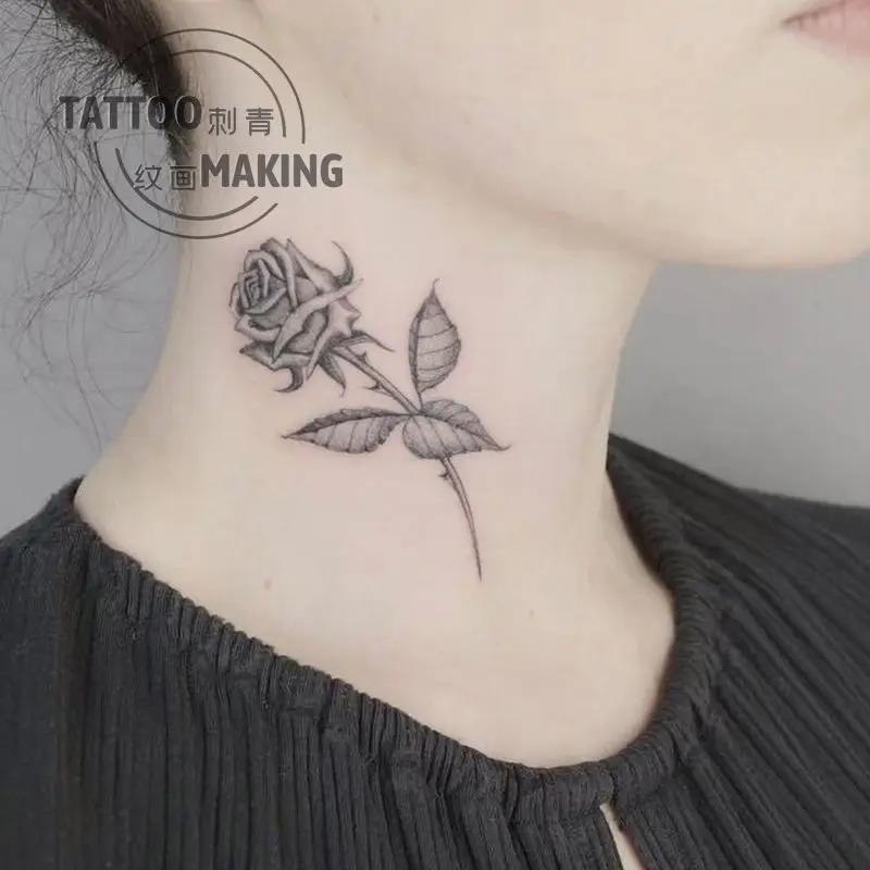 Rose Flower Tattoo Waterproof Long-Lasting Fake Tattoo for Woman Vintage Neck Arm Tattoo Temporary Tattoos Art Tattoo Sticker
Rose Flower Tattoo Waterproof Long-Lasting Fake Tattoo for Woman Vintage Neck Arm Tattoo Temporary Tattoos Art Tattoo Sticker