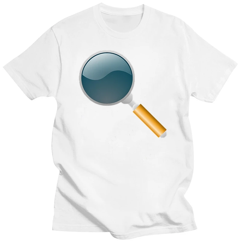 Men's Magnifying Glass t shirt Printing tee shirt S-XXXL clothing Loose Funny Spring Autumn Standard shirt
Men's Magnifying Glass t shirt Printing tee shirt S-XXXL clothing Loose Funny Spring Autumn Standard shirt