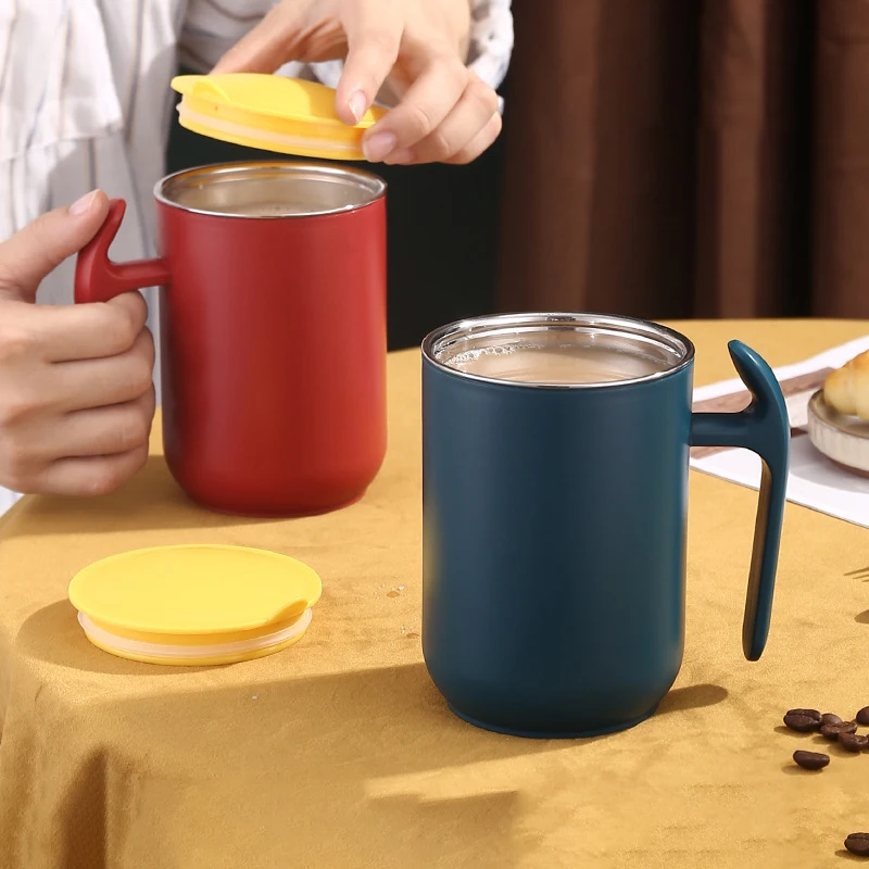 500ml Thermos Stainless Steel Coffee Cup Water Bottle European Thermal Mug With Handle Portable Cafe Insulated Tumbler Drinkware
500ml Thermos Stainless Steel Coffee Cup Water Bottle European Thermal Mug With Handle Portable Cafe Insulated Tumbler Drinkware