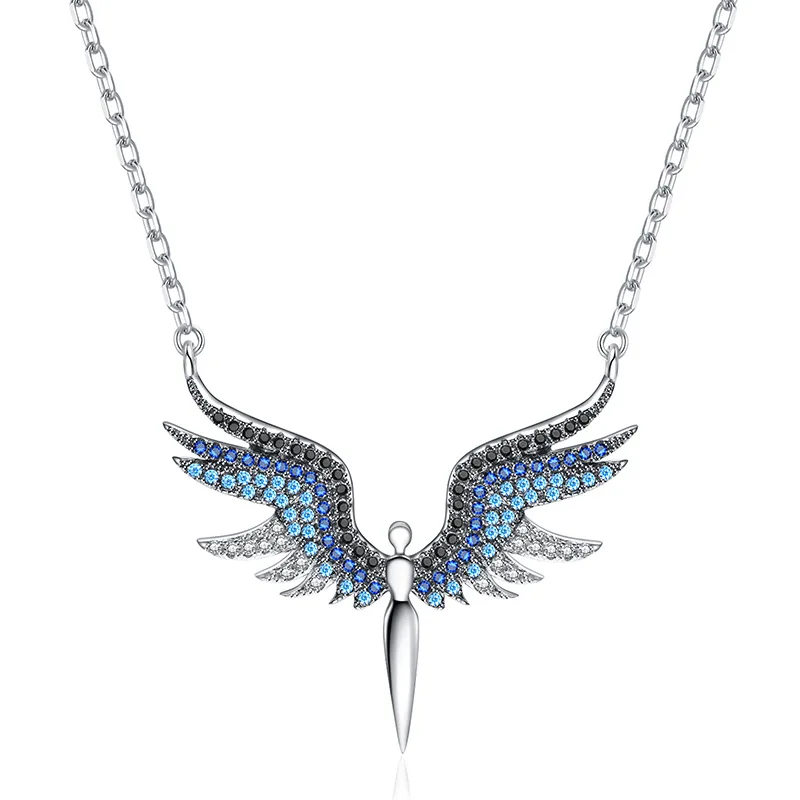 Wholesale Lots 4 Pcs Jewel Crystal Angel Wing Necklace Clavicle Charm Pendant Stainless Steel Chain Necklaces Women Accessories
Wholesale Lots 4 Pcs Jewel Crystal Angel Wing Necklace Clavicle Charm Pendant Stainless Steel Chain Necklaces Women Accessories
