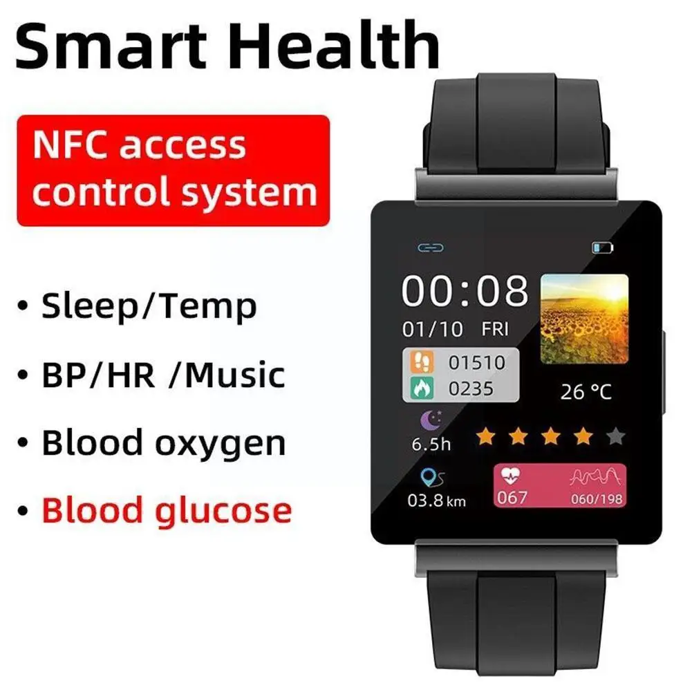 KS01Smart Watch Automatic Infrared Blood Oxygen Measurement Sleep Fitness Apnea Waterproof Bracelet Monitoring Tracker C0R2
KS01Smart Watch Automatic Infrared Blood Oxygen Measurement Sleep Fitness Apnea Waterproof Bracelet Monitoring Tracker C0R2