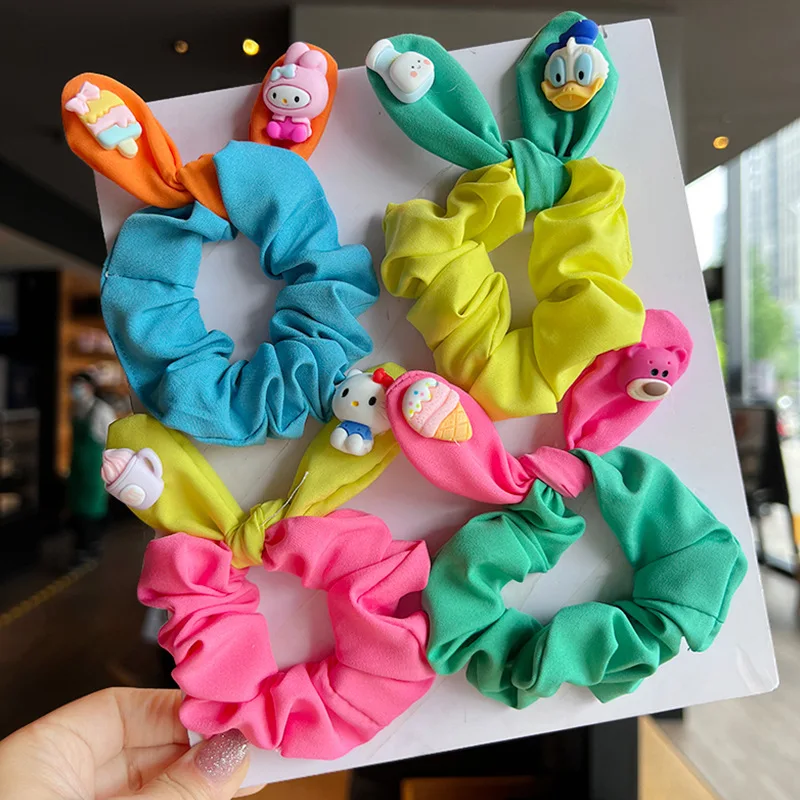 Kawaii Sanrio Hair Ring Hellokittys Mymelody Cartoon Cute Simple Head Rope Anime Sweet Does Not Hurt Hair Headdress Girl Gift
Kawaii Sanrio Hair Ring Hellokittys Mymelody Cartoon Cute Simple Head Rope Anime Sweet Does Not Hurt Hair Headdress Girl Gift