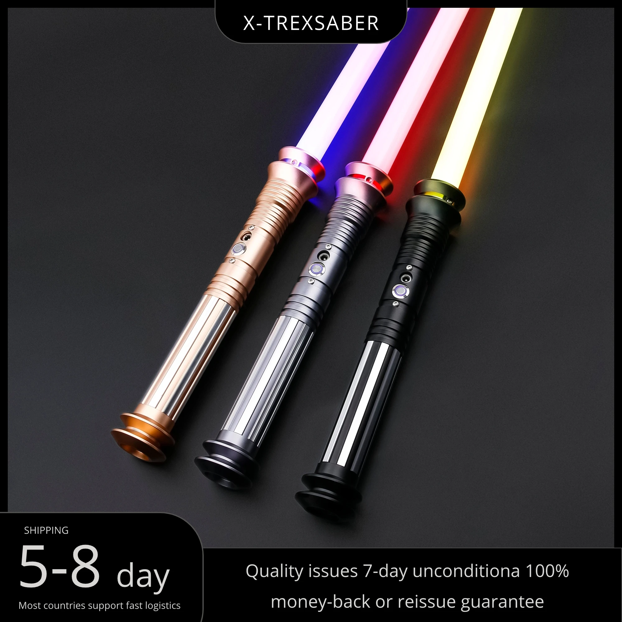 TXQ SNV4 Smooth Swing Bluetooth Cosplay Gift RGB Lightsaber Dueling Blaster Metal Hilt 12 Colors 16Sounds Toys Light Saber
TXQ SNV4 Smooth Swing Bluetooth Cosplay Gift RGB Lightsaber Dueling Blaster Metal Hilt 12 Colors 16Sounds Toys Light Saber