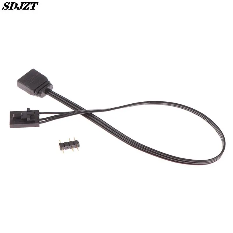 Новый адаптер 25 см для Corsair RGB стандарта ARGB 3-Pin 5V 25cm 
Новый адаптер 25 см для Corsair RGB стандарта ARGB 3-Pin 5V 25cm