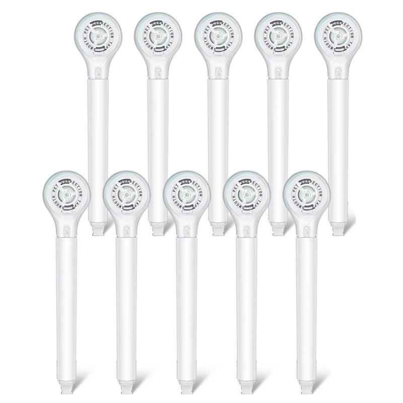 10 Pcs Correction Tape Pen Tape Corrector White Out Correction Tape Office Supplies Error Correction Tools
10 Pcs Correction Tape Pen Tape Corrector White Out Correction Tape Office Supplies Error Correction Tools