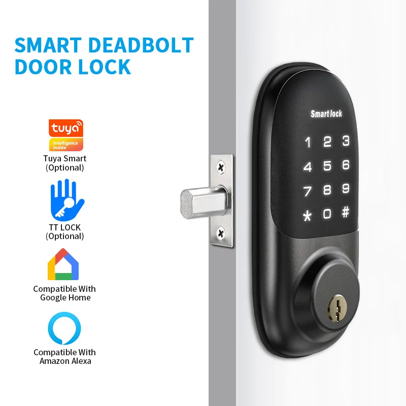 Дверной смарт-замок TUYA с Bluetooth, Электронная комнатная деревянная дверь, IC-карта, пароль, разблокировка ключа, зарядка через USB
Дверной смарт-замок TUYA с Bluetooth, Электронная комнатная деревянная дверь, IC-карта, пароль, разблокировка ключа, зарядка через USB
