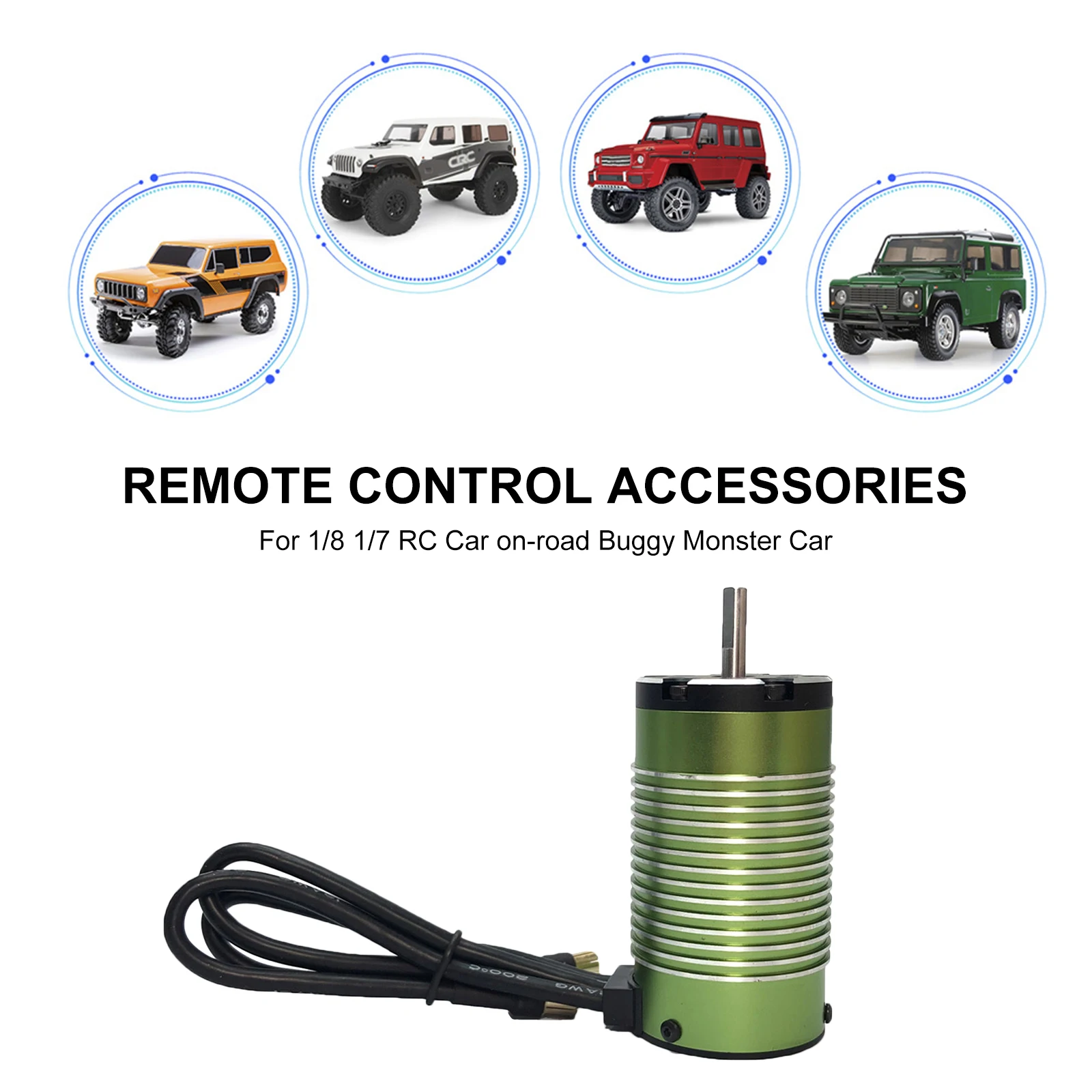 YSIDO 4274 4074 800KV 1400KV 2200KV 2600KV 3600KV Бессенсорный бесщеточный двигатель для 1/8 1/7 радиоуправляемого внедорожника Багги монстр-кар запчасти
YSIDO 4274 4074 800KV 1400KV 2200KV 2600KV 3600KV Бессенсорный бесщеточный двигатель для 1/8 1/7 радиоуправляемого внедорожника Багги монстр-кар запчасти