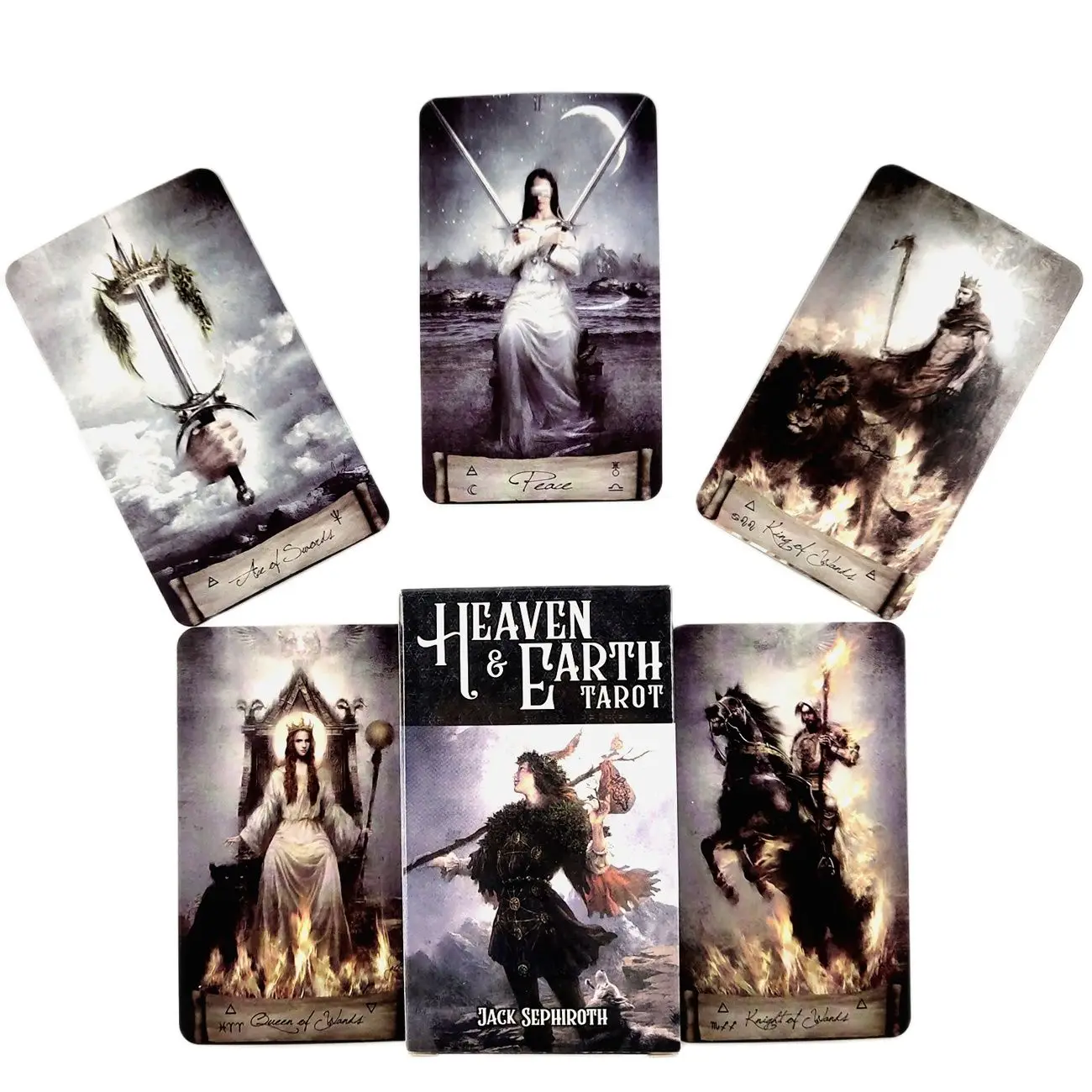 New High Quality Heaven Earth Tarot Cards Fortune Guidance Telling Divination Deck Board Game With PDF Guidebook For Friend Game
New High Quality Heaven Earth Tarot Cards Fortune Guidance Telling Divination Deck Board Game With PDF Guidebook For Friend Game