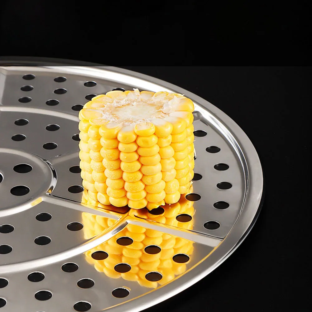 Stainless Steel Steamer Cooker Plate Shelf Cookware Dumpling Bread Rack Durable Pot Steaming Tray Stand Kitchen Accessories
Stainless Steel Steamer Cooker Plate Shelf Cookware Dumpling Bread Rack Durable Pot Steaming Tray Stand Kitchen Accessories