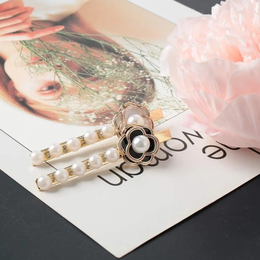 Girls Women Korean Pearl Camellia Hairpin Hair Accessories Duckbill Clip Hair Clip
Girls Women Korean Pearl Camellia Hairpin Hair Accessories Duckbill Clip Hair Clip