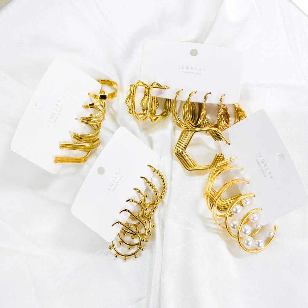 Hoop earrings for woman серьги Stainless Steel Gold Silver Color Fashion Imitation Pearl earrings Fashion Jewelry Brincos Gift
Hoop earrings for woman серьги Stainless Steel Gold Silver Color Fashion Imitation Pearl earrings Fashion Jewelry Brincos Gift