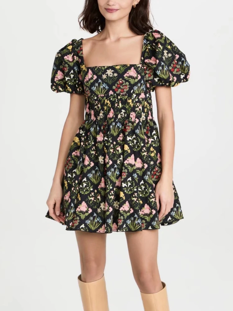 BBWM Vintage Boho Floral Puff Sleeve Women Mini Dress 2022 New Fashion Elegant Female Ethnic Print Flowers Dresses Slim Chic
BBWM Vintage Boho Floral Puff Sleeve Women Mini Dress 2022 New Fashion Elegant Female Ethnic Print Flowers Dresses Slim Chic
