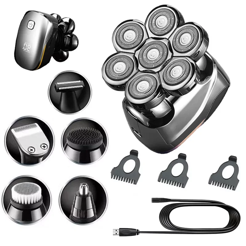 6in1 grooming kit electric shaver beard hair trimmer electric razor for men facial body bald shaving machine rechargeable set
6in1 grooming kit electric shaver beard hair trimmer electric razor for men facial body bald shaving machine rechargeable set
