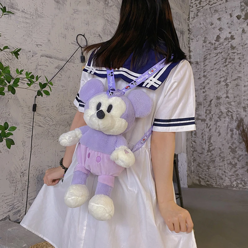 Mickey Plush Backpack Hot Selling Cartoon Anime Stuffed Animals Minnie and Mickey Plushie Dolls Cute and Versatile Bag for Girls
Mickey Plush Backpack Hot Selling Cartoon Anime Stuffed Animals Minnie and Mickey Plushie Dolls Cute and Versatile Bag for Girls