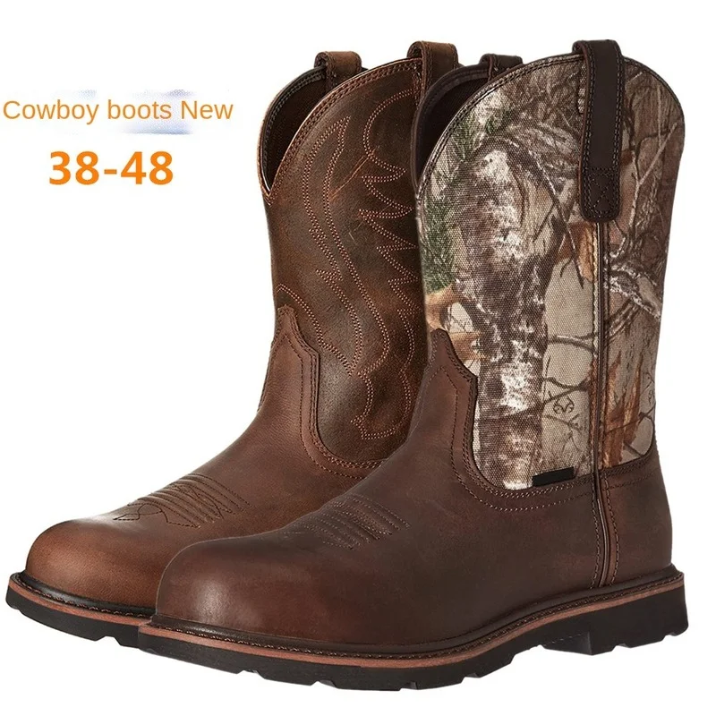 Brcchenxi 2022 New Autumn Winter Men Western Cowboy Boots Tree Element Embroidery Technology Retro Men's Boots EUR 38-48
Brcchenxi 2022 New Autumn Winter Men Western Cowboy Boots Tree Element Embroidery Technology Retro Men's Boots EUR 38-48