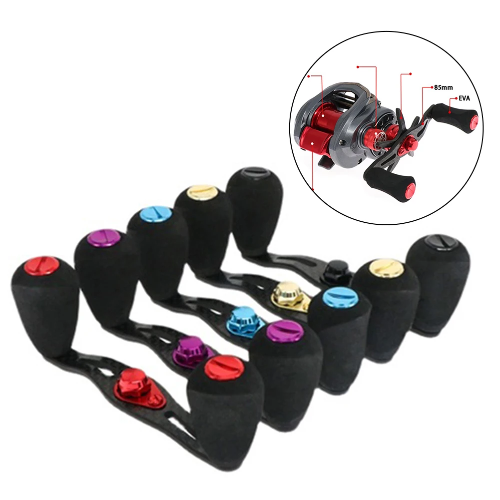 85mm Super Power Fishing Reel Handle Carbon Fiber Fishing Reel Handle For Baitcasting Reel DIY EVA Knob Accessory
85mm Super Power Fishing Reel Handle Carbon Fiber Fishing Reel Handle For Baitcasting Reel DIY EVA Knob Accessory
