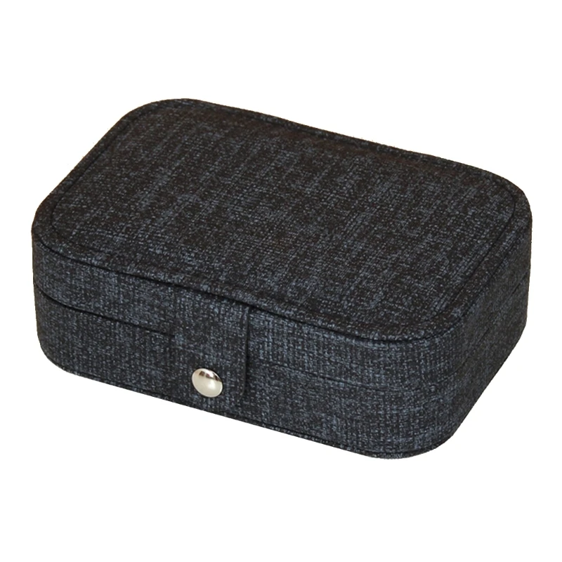 F19D Small Jewelry Box Portable Jewelry Box Organizer PU Leather Mini Travel Jewelry Storage for Rings Earrings Necklace
F19D Small Jewelry Box Portable Jewelry Box Organizer PU Leather Mini Travel Jewelry Storage for Rings Earrings Necklace
