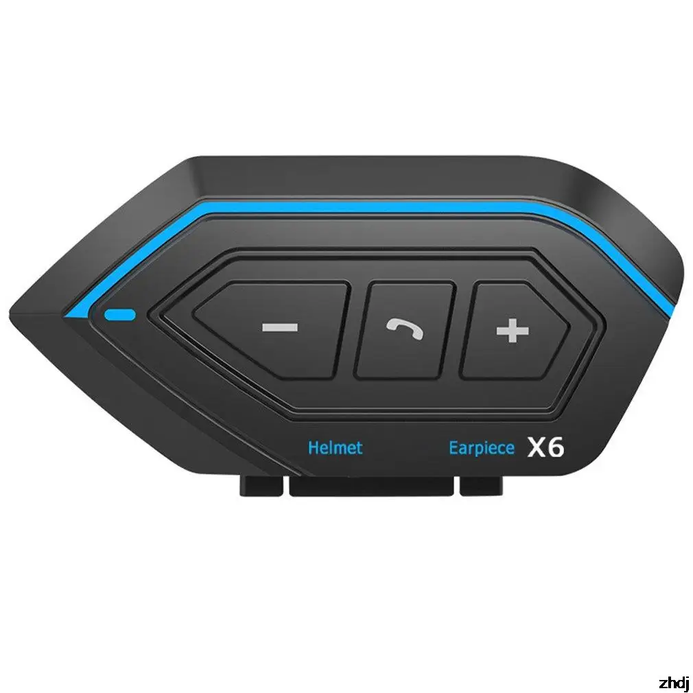 The Latest X6 Helmet Headset BT Interphone Motorcycle Bluetooth-compatible Helmet Intercom Stereo Headset For Cell Phone 2 Rider
The Latest X6 Helmet Headset BT Interphone Motorcycle Bluetooth-compatible Helmet Intercom Stereo Headset For Cell Phone 2 Rider