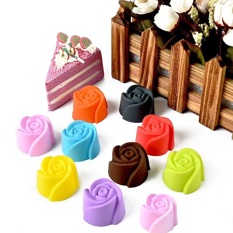 Bloom Rose Flower shape 3D Silicone Mold Soap Making DIY Wedding Cake Mold Cupcake Jelly Candy Decoration Craft Baking Tools
Bloom Rose Flower shape 3D Silicone Mold Soap Making DIY Wedding Cake Mold Cupcake Jelly Candy Decoration Craft Baking Tools