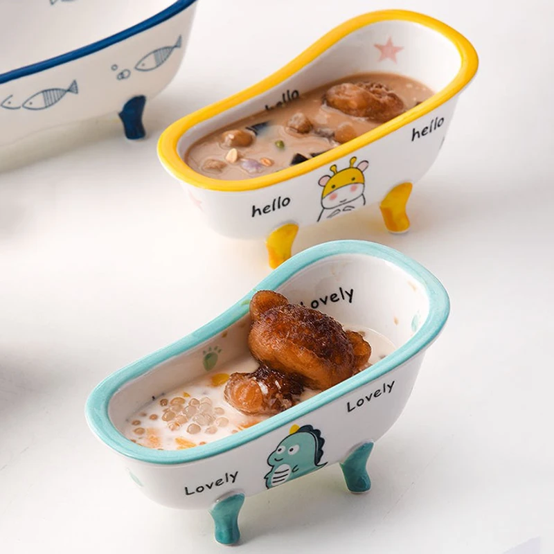 Painted Dessert Bowl Kids Tableware Ceramic Bakeware Household Hand Painted Salad Plate Rice Bowl Baking Pan Kitchen Tableware
Painted Dessert Bowl Kids Tableware Ceramic Bakeware Household Hand Painted Salad Plate Rice Bowl Baking Pan Kitchen Tableware