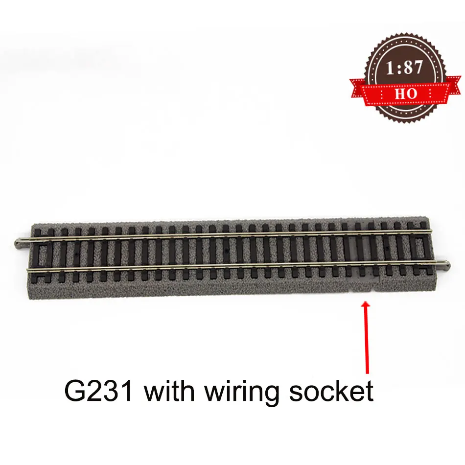 1:87 Ho Electric Railway Train Track Accessories Piko 55406 Straight G231 with Roadbed To Power Rail Diy Model Making Kits 1 pc
1:87 Ho Electric Railway Train Track Accessories Piko 55406 Straight G231 with Roadbed To Power Rail Diy Model Making Kits 1 pc